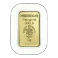 5g Minted Gold Bullion Bar Heraeus
