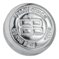1 oz Cushion CPG Cast Silver Bullion Bar