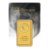 1 Oz Perth Mint Gold Bar (In Assay)