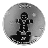 1 Oz Silver Round | Asahi Christmas 2024 (New)
