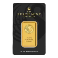 1 oz Perth Mint Gold Bar