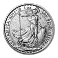 2015 Great Britain 1 oz Silver Britannia BU
