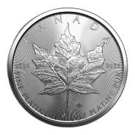 Platinum Maple Leaf - 1 oz (Year Varies)