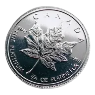 Platinum Maple Leaf - 1/4 oz (Year Varies)