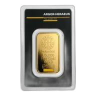 1 oz Gold Bar - Argor-Heraeus (Carded)