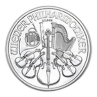 2013 Austria 1 oz Silver Philharmonic BU