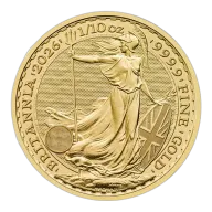 2026 UK Britannia 1/10oz Gold Coin