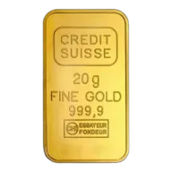20 g Credit Suisse Gold Bullion Bar