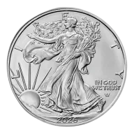 2026 Silver American Eagle - BU (Pre-Order)