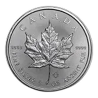 2019 Canada 1 oz Silver Maple Leaf BU
