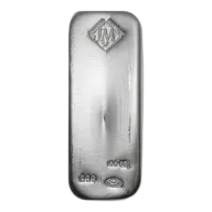 100 oz Silver Bar - Johnson Matthey