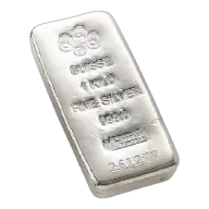 1kg Silver PAMP Cast Bars