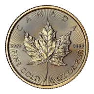 2026 Canadian Maple Leaf 1/2 oz Gold Coin