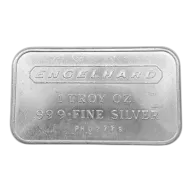 1981 Engelhard 1oz Vintage .999 Fine Silver Bar