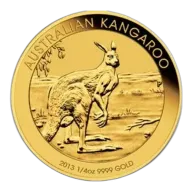 Kangaroo 1/4oz Gold Coin 2013
