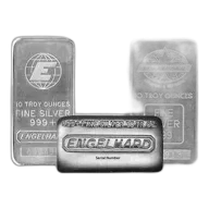10 oz Engelhard Bar Silver Bar