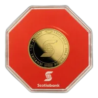 1 oz Gold Round - Scotiabank Valcambi Suisse (In Assay)