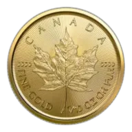 1/10 oz Canadian Gold Maple Leaf Coin