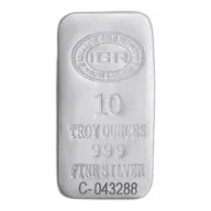 10 Oz Silver Bar - IGR Metals