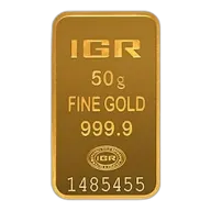 50 Gram Gold Bar - Istanbul Gold Refinery (with Assay)