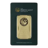 100 Gram Gold Bar - Perth Mint (with Assay)