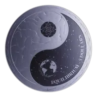 2022 $5 Equilibrium 1oz Silver BU Niue Coin