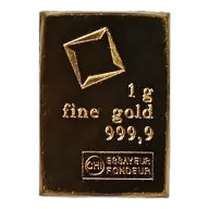 1g CombiBar Gold Bar