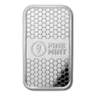 1 oz Silver Bar - 9Fine Mint
