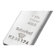 1 Kilo Metalor Silver Bar