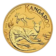 2025 1/10 oz Australian Gold Kangaroo Coin BU