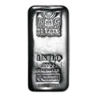 1 kilo Silver Bar - Republic Metals Corp. (RMC)