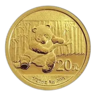 Chinese Gold Panda 20th Ounce 2014