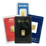 1 gram Gold Bar (Hallmark Varies)