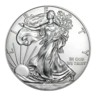 1 oz American Silver Eagle Coin - Random Year