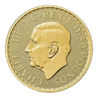 Great Britain 1/2 oz Gold 2023 Britannia King Charles BU