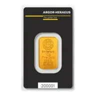 10g Argor-Heraeus Gold Bar