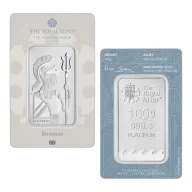 100 Gram British Britannia Platinum Bar