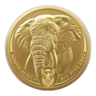 South African Gold Elephant Coin, 1 oz - Misc. Dated