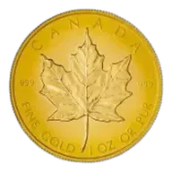 1982 Gold Maple Leaf 1 oz Bullion Coin