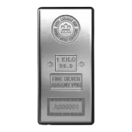 1 Kilo Royal Canadian Mint Silver Bar
