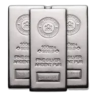 100 oz Silver Bar - Royal Canadian Mint (RCM) - New Design