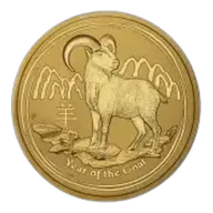 2 oz Perth Mint Lunar Gold Coin