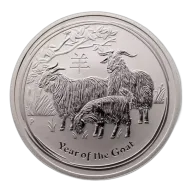 Australian 1oz Silver Year of the Goat - 2015
