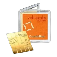 20g Valcambi Combibar Gold Bar
