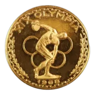 Mexico Gold Medal 1968 Olympics Discus