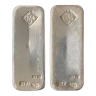 100 oz Silver Bar - Johnson Matthey
