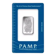 10g PAMP Silver Bar - Fortuna