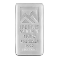 1 Kilo Frontier Mint Silver Bar