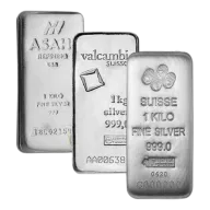 VAT-Free 1 Kilogram Silver Bar