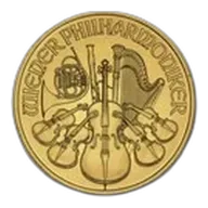 Austria 1/4 oz Gold Philharmonic BU (Random Year)